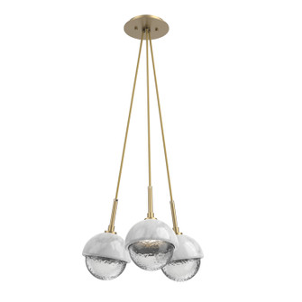 Cabochon LED Pendant in Gilded Brass (404|CHB0093-0E-GB-C-C01-L3-WM)