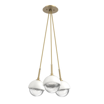 Cabochon LED Pendant in Gilded Brass (404|CHB0093-0E-GB-C-C01-L3-WI)