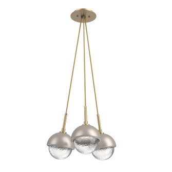 Cabochon LED Pendant in Gilded Brass (404|CHB0093-0E-GB-C-C01-L3-BS)