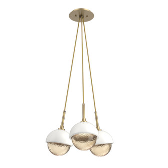 Cabochon LED Pendant in Gilded Brass (404|CHB0093-0E-GB-A-C01-L3-WI)