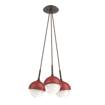 Cabochon LED Pendant in Flat Bronze (404|CHB0093-0E-FB-WL-C01-L3-RE)