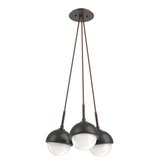 Cabochon LED Pendant in Flat Bronze (404|CHB0093-0E-FB-WL-C01-L3-MB)