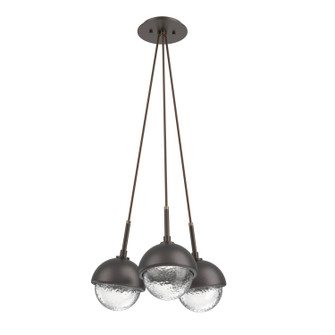 Cabochon LED Pendant in Flat Bronze (404|CHB0093-0E-FB-C-C01-L3-GP)