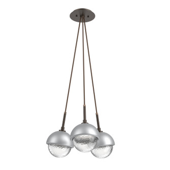 Cabochon LED Pendant in Flat Bronze (404|CHB0093-0E-FB-C-C01-L1-CS)