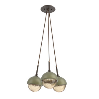 Cabochon LED Pendant in Flat Bronze (404|CHB0093-0E-FB-A-C01-L1-GE)
