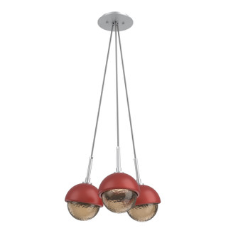 Cabochon LED Pendant in Classic Silver (404|CHB0093-0E-CS-B-C01-L1-RE)