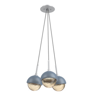 Cabochon LED Pendant in Classic Silver (404|CHB0093-0E-CS-A-C01-L1-BU)