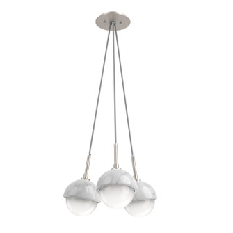 Cabochon LED Pendant in Beige Silver (404|CHB0093-0E-BS-WL-C01-L3-WM)