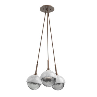 Cabochon LED Pendant in Burnished Bronze (404|CHB0093-0E-BB-S-C01-L1-WM)
