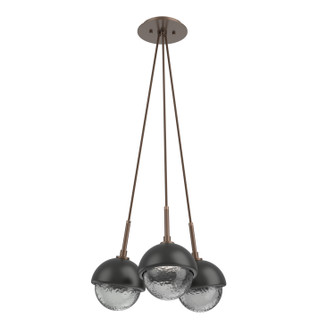 Cabochon LED Pendant in Burnished Bronze (404|CHB0093-0E-BB-S-C01-L1-MB)