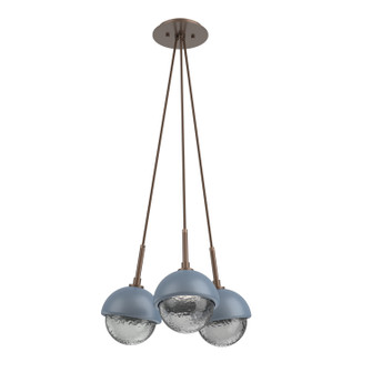Cabochon LED Pendant in Burnished Bronze (404|CHB0093-0E-BB-S-C01-L1-BU)