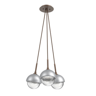 Cabochon LED Pendant in Burnished Bronze (404|CHB0093-0E-BB-C-C01-L3-CS)