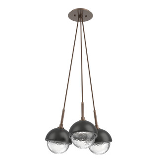 Cabochon LED Pendant in Burnished Bronze (404|CHB0093-0E-BB-C-C01-L1-MB)
