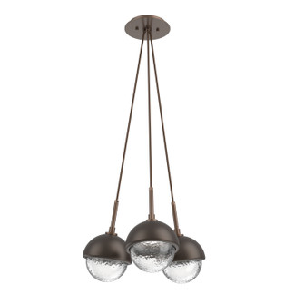 Cabochon LED Pendant in Burnished Bronze (404|CHB0093-0E-BB-C-C01-L1-FB)