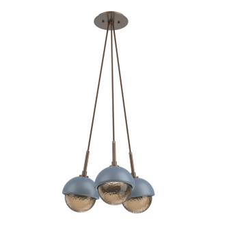 Cabochon LED Pendant in Burnished Bronze (404|CHB0093-0E-BB-B-C01-L3-BU)
