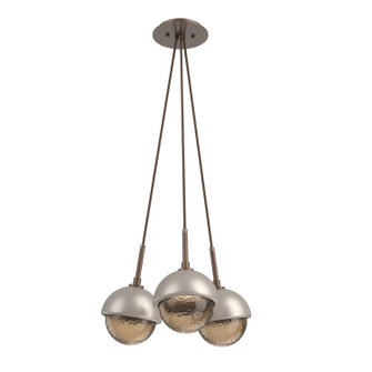 Cabochon LED Pendant in Burnished Bronze (404|CHB0093-0E-BB-B-C01-L3-BS)