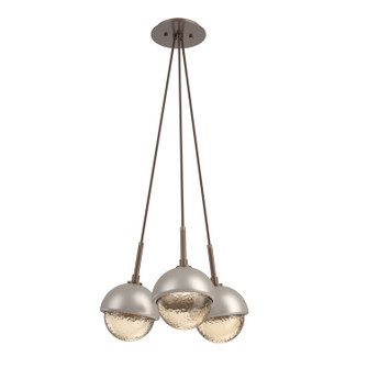 Cabochon LED Pendant in Burnished Bronze (404|CHB0093-0E-BB-A-C01-L1-BS)