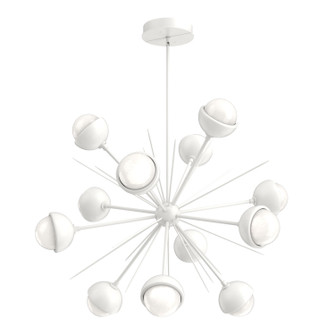 Cabochon LED Chandelier in Salt White (404|CHB0093-0B-WI-WL-001-L3-MS)