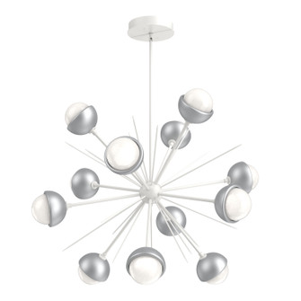 Cabochon LED Chandelier in Salt White (404|CHB0093-0B-WI-WL-001-L3-CS)