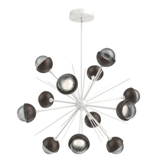 Cabochon LED Chandelier in Salt White (404|CHB0093-0B-WI-S-001-L3-FB)