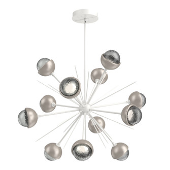 Cabochon LED Chandelier in Salt White (404|CHB0093-0B-WI-S-001-L3-BS)