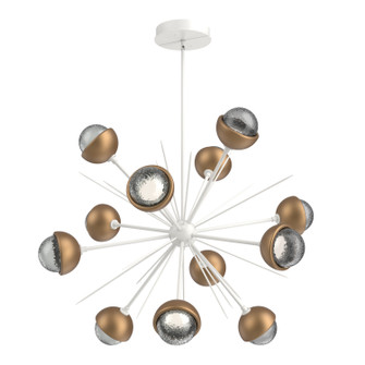 Cabochon LED Chandelier in Salt White (404|CHB0093-0B-WI-S-001-L1-NB)