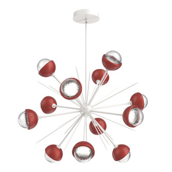 Cabochon LED Chandelier in Salt White (404|CHB0093-0B-WI-C-001-L3-RE)