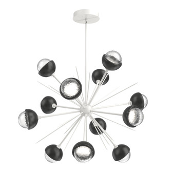 Cabochon LED Chandelier in Salt White (404|CHB0093-0B-WI-C-001-L3-MB)