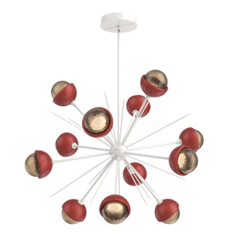 Cabochon LED Chandelier in Salt White (404|CHB0093-0B-WI-B-001-L3-RE)