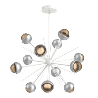 Cabochon LED Chandelier in Salt White (404|CHB0093-0B-WI-B-001-L3-CS)