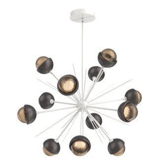 Cabochon LED Chandelier in Salt White (404|CHB0093-0B-WI-B-001-L1-GP)