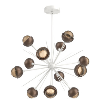 Cabochon LED Chandelier in Salt White (404|CHB0093-0B-WI-B-001-L1-BB)
