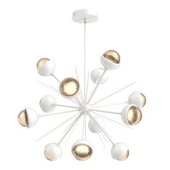 Cabochon LED Chandelier in Salt White (404|CHB0093-0B-WI-A-001-L3-MS)