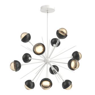 Cabochon LED Chandelier in Salt White (404|CHB0093-0B-WI-A-001-L3-MB)