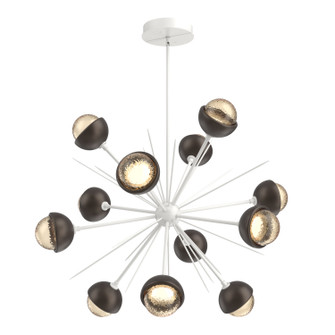 Cabochon LED Chandelier in Salt White (404|CHB0093-0B-WI-A-001-L3-FB)