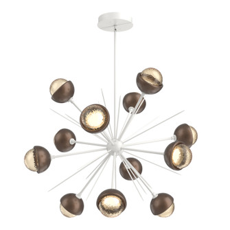Cabochon LED Chandelier in Salt White (404|CHB0093-0B-WI-A-001-L1-BB)