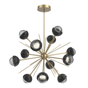 Cabochon LED Chandelier in Novel Brass (404|CHB0093-0B-NB-S-001-L3-BM)