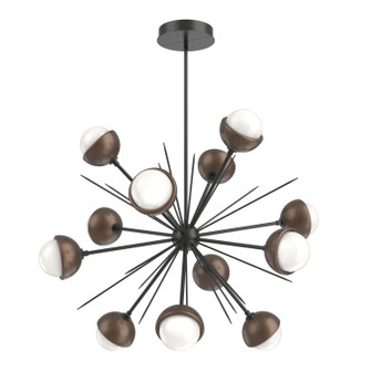 Cabochon LED Chandelier in Matte Black (404|CHB0093-0B-MB-WL-001-L3-BB)