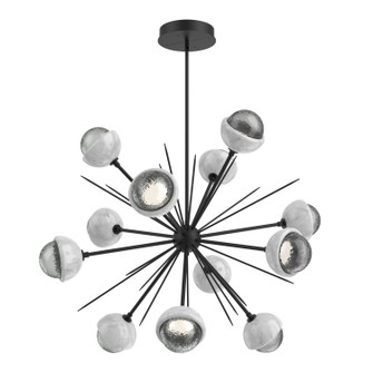 Cabochon LED Chandelier in Matte Black (404|CHB0093-0B-MB-S-001-L1-WM)
