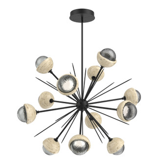 Cabochon LED Chandelier in Matte Black (404|CHB0093-0B-MB-S-001-L1-TR)