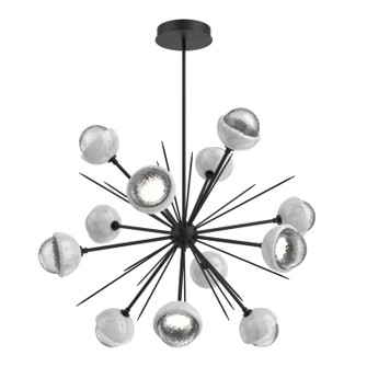 Cabochon LED Chandelier in Matte Black (404|CHB0093-0B-MB-C-001-L1-WM)