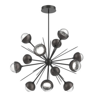 Cabochon LED Chandelier in Matte Black (404|CHB0093-0B-MB-C-001-L1-GP)