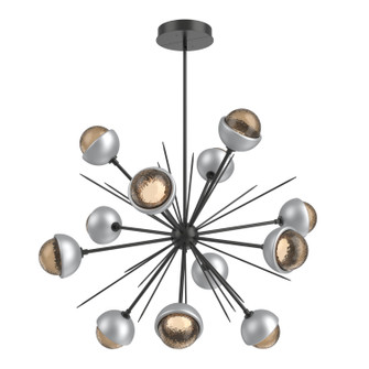 Cabochon LED Chandelier in Matte Black (404|CHB0093-0B-MB-B-001-L3-CS)