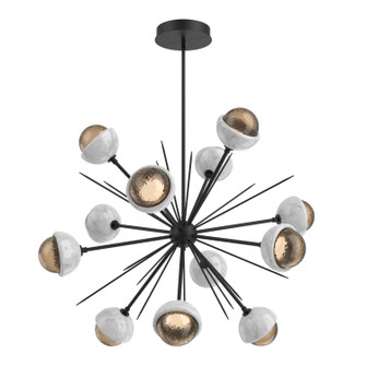 Cabochon LED Chandelier in Matte Black (404|CHB0093-0B-MB-B-001-L1-WM)
