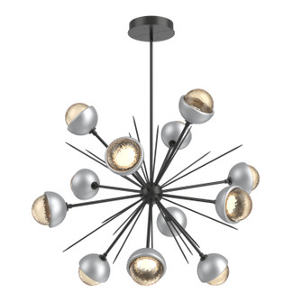Cabochon LED Chandelier in Matte Black (404|CHB0093-0B-MB-A-001-L3-CS)