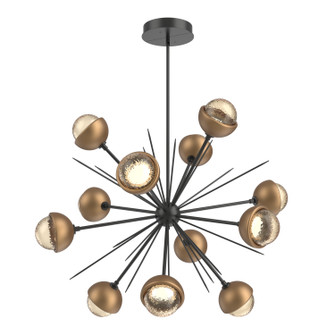 Cabochon LED Chandelier in Matte Black (404|CHB0093-0B-MB-A-001-L1-NB)
