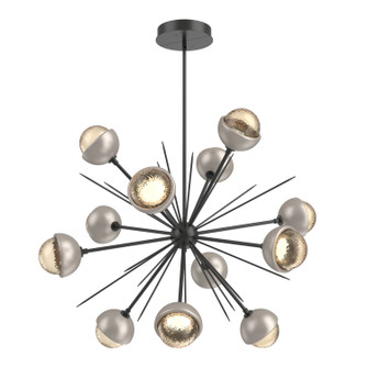Cabochon LED Chandelier in Matte Black (404|CHB0093-0B-MB-A-001-L1-BS)