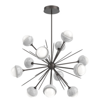 Cabochon LED Chandelier in Graphite (404|CHB0093-0B-GP-WL-001-L3-WM)