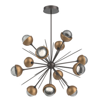Cabochon LED Chandelier in Graphite (404|CHB0093-0B-GP-S-001-L3-NB)