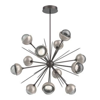 Cabochon LED Chandelier in Graphite (404|CHB0093-0B-GP-S-001-L3-BS)